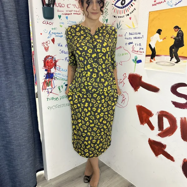 Completo vintage con camicia e gonna Karl Lagerfeld